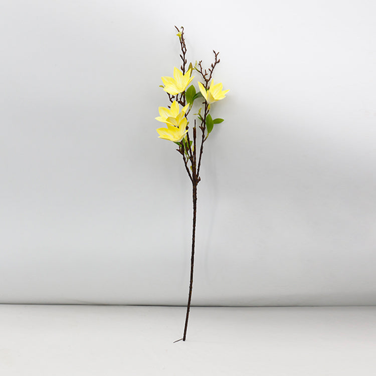 3d print flower simulation single stem artificial real touch orchid flower ornamental arrangement